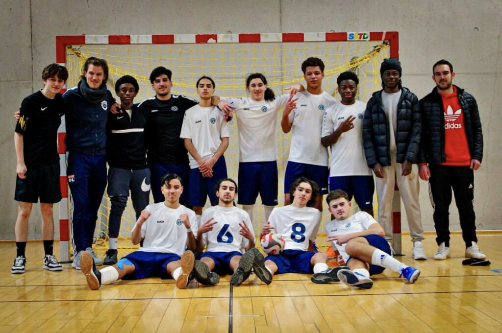 Notre équipe de futsal, championne d’Alsace cette année !