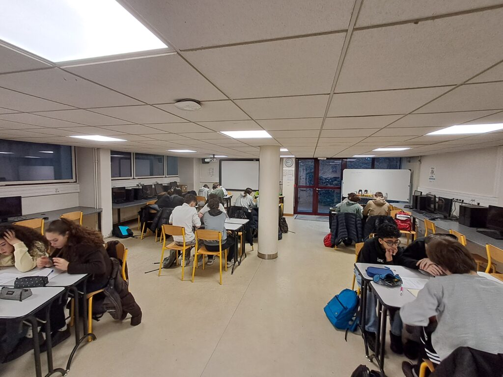 Tournoi de mathématiques en seconde