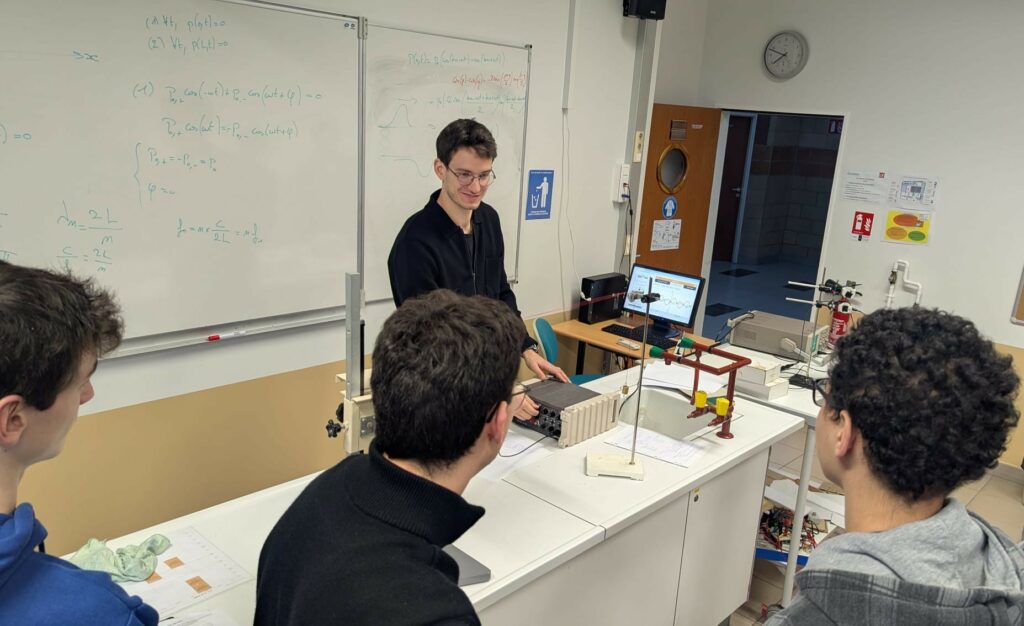 Fin du projet scientifique – lévitation acoustique