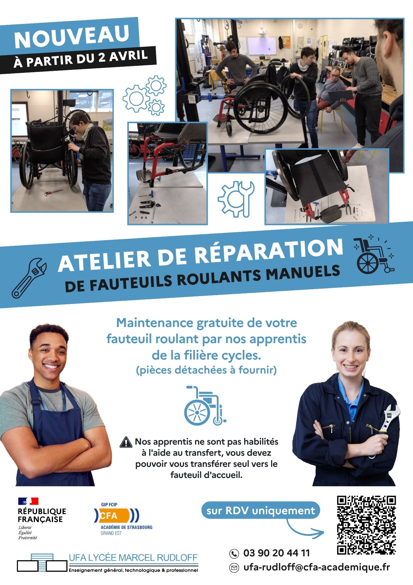 action fauteuils roulants 1P