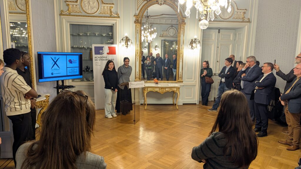 Réception au rectorat – cordée de la réussite avec l’École Polytechnique